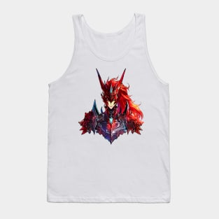 solo leveling mecha igris red armor Tank Top